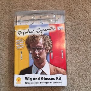 Napoleon Dynamite Wig and Glasses Kit